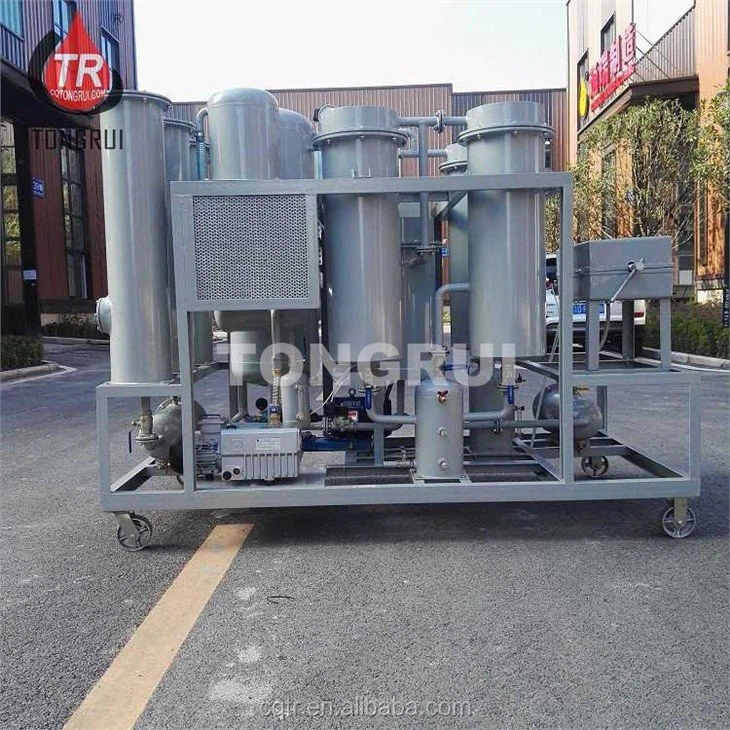 turbine oil recycling to dehydrate